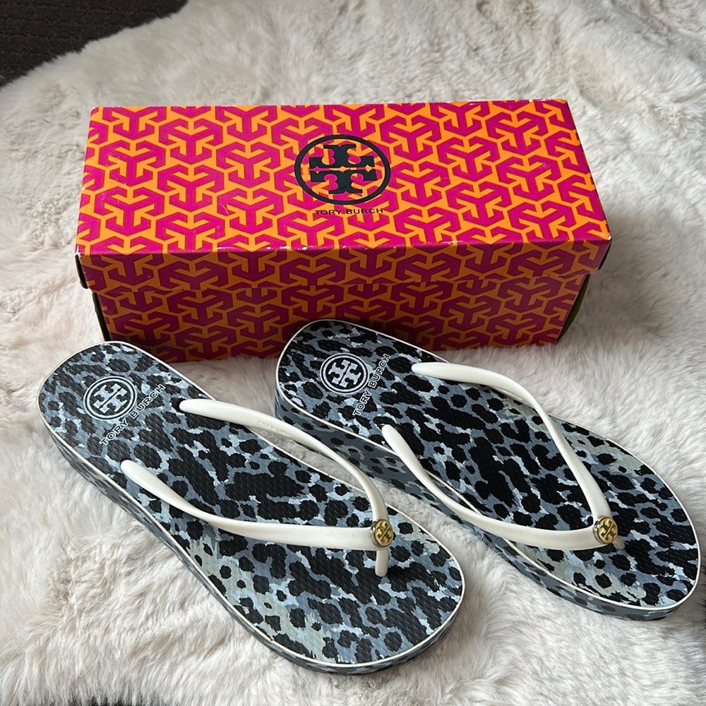 Tory Burch thandie wedge flip flop